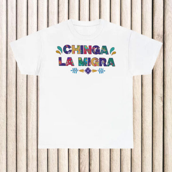 Anti-Trump-Chinga-La-Migra-Shirt-–-Colorful-Floral-Activist-Tees