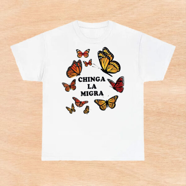 Chinga-La-Migra-Butterfly-Protest-Shirt-–-Colorful-Butterfly-Activist-Tees
