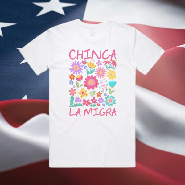 Chinga-La-Migra-Floral-Tee-–-Subtle-Colors,-Strong-Message