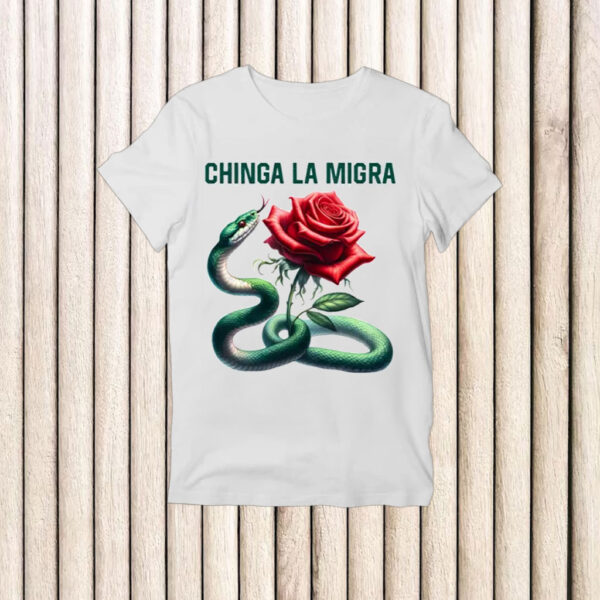 Chinga-La-Migra-Immigrant-Rights-Shirt-–-Snake-&-Red-Rose-Activist-Tee-usa