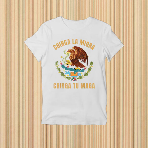 Chinga-La-Migra-Mexican-Flag-Protest-Shirt-–-Bold-Eagle-&-Cactus-Activist-Tee