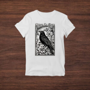 Chinga-La-Migra-Shirt-–-Black-Crow-&-Floral-Activist-Tees