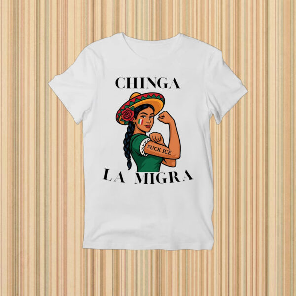 Chinga-La-Migra-Shirt-–-Powerful-Rosie-the-Riveter-Inspired-Activist-Tee