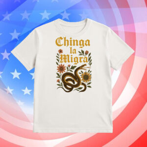 Chinga-La-Migra-Snake-Tee-–-Bold-Snake-&-Floral-Activist-Shirt-usa