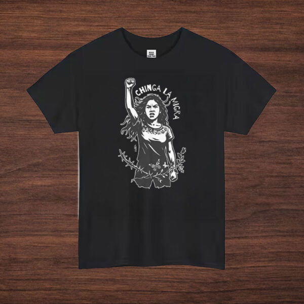 Chinga-La-Migra-T-Shirt-–-Powerful-Protest-Woman-Activist-Tee