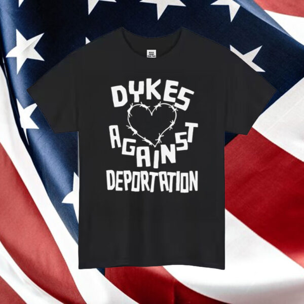 Dykes-Against-Deportation-Shirt-–-Bold-LGBTQ+-Activist-Tee-usa