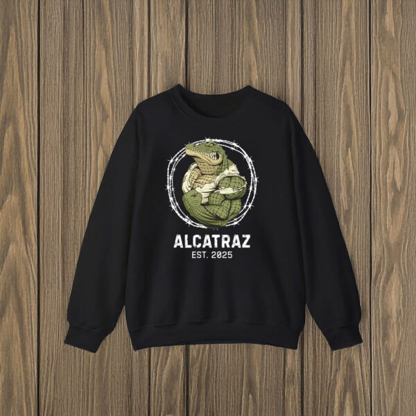 Fierce-&-Strong-Est.-2025-Graphic-Tee-–-Alligator-Alcatraz-Shirts