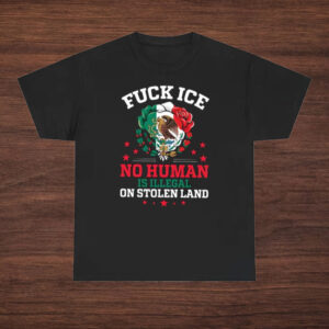 Fuck-ICE-No-Human-Is-Illegal-Tee-–-Bold-Immigrant-Rights-Activist-Shirt-usa