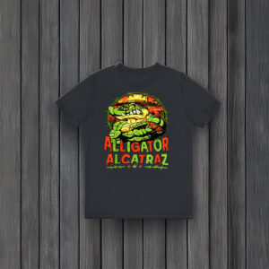 Funny-Meme-Alligator-Alcatraz-ICE-2025-Shirt-–-Bold-Political-Cartoon-Tee