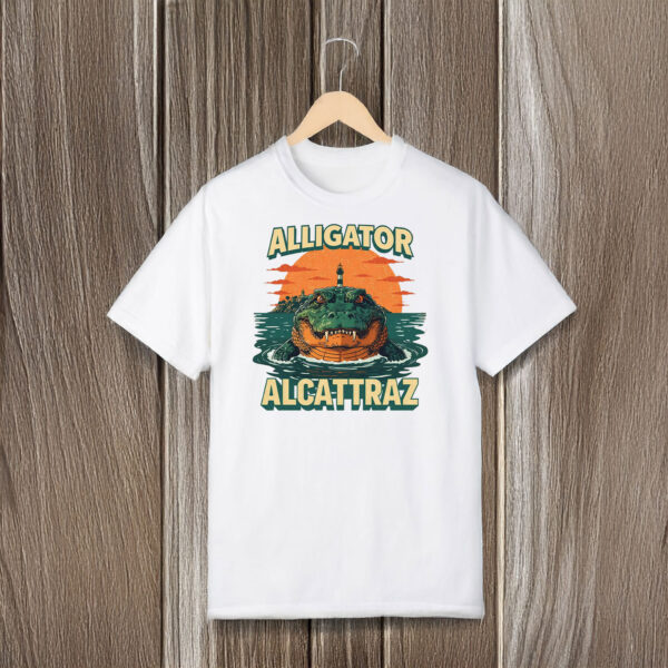 Funny-Meme-Florida-Everglades-Shirt-–-Alligator-Alcatraz-Cartoon-Graphic-Tee