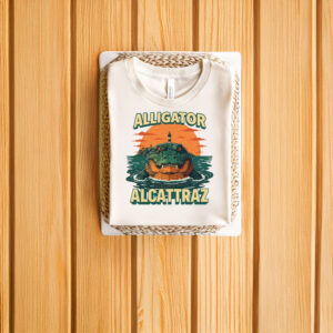 Funny-Meme-Florida-Everglades-Shirt-–-Alligator-Alcatraz-Cartoon-Graphic-Tees