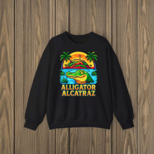 Funny-Meme-Florida-Everglades-Shirt-–-Colorful-Alligator-Alcatraz-Graphic-Tee-US