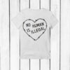 No-Human-Is-Illegal-Social-Justice-Activism-Shirt-–-Barbed-Wire-Heart-Tee-USA