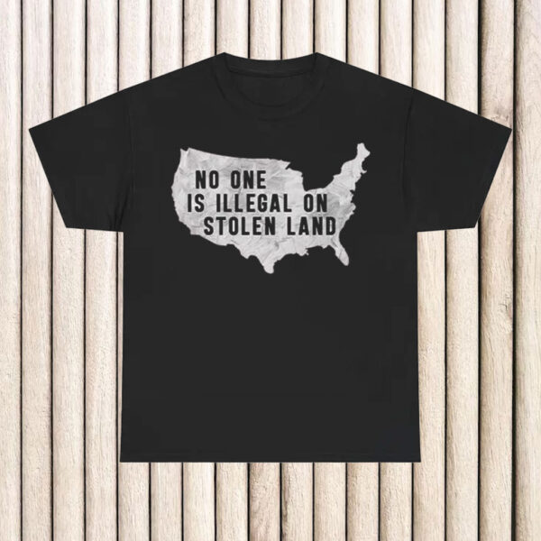 No-One-Is-Illegal-On-Stolen-Land-Shirt-–-Powerful-Indigenous-Rights-Tee