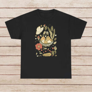 Protect-Immigrants-Shirt-–-Gentle-Birds-&-Floral-Activist-Tee-USA