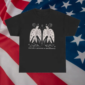 Protect-and-Defend-Immigrants-Shirt-–-White-Birds-Activist-Tee
