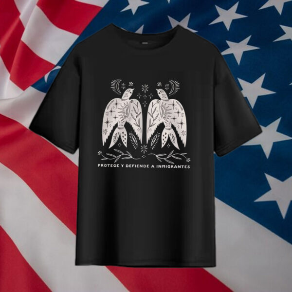 Protect-and-Defend-Immigrants-Shirt-–-White-Birds-Activist-Tees