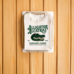 Retro-Funny-Florida-Everglades-Shirt-–-Alligator-Alcatraz-Vintage-Graphic-Tee-US