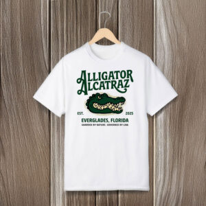 Retro-Funny-Florida-Everglades-Shirt-–-Alligator-Alcatraz-Vintage-Graphic-Tee-USA