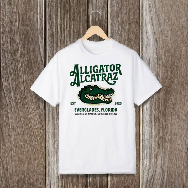 Retro-Funny-Florida-Everglades-Shirt-–-Alligator-Alcatraz-Vintage-Graphic-Tee-USA