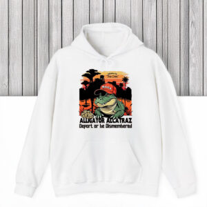 Trump-MAGA-Hat-Design-–-Alligator-Alcatraz-Deport-or-Be-Dismembered-Political-Statement-T-Shirt-US