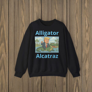 Trump-Riding-Gator-Design-–-Funny-Alligator-Alcatraz-Political-Parody-T-Shirt-US
