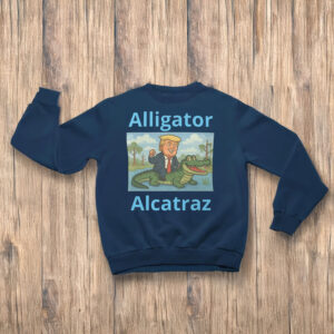 Trump-Riding-Gator-Design-–-Funny-Alligator-Alcatraz-Political-Parody-T-Shirts