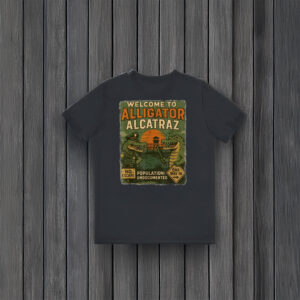 Welcome-to-Alligator-Alcatraz-Shirt-–-Bold-Political-Cartoon-Tee-for-Activists-&-Florida-Fan-USA