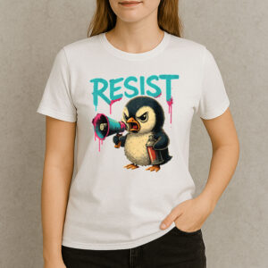 Angry-Penguin-Resist-–-Funny-Protest-Against-Tariffs-Tee