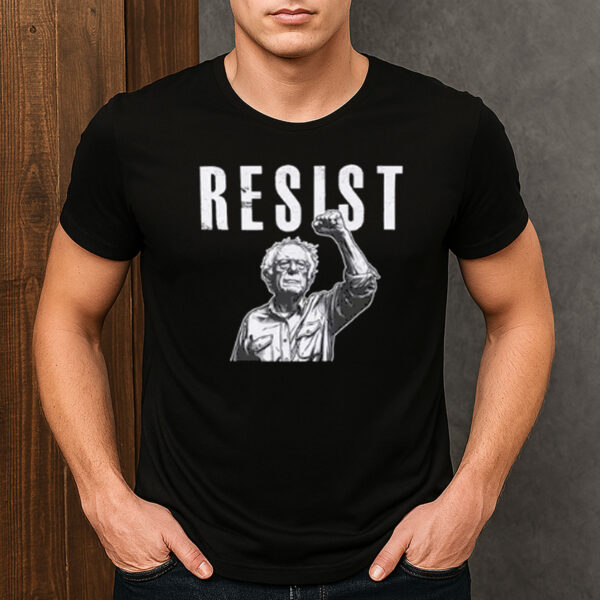 Bernie-Sanders-Resist-Shirt-–-Political-Activist-Graphic-Tee