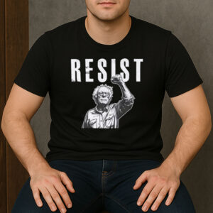 Bernie-Sanders-Resist-Shirt-–-Political-Activist-Graphic-Tee-USA