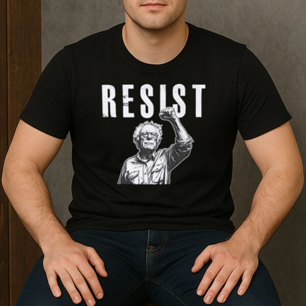 Bernie-Sanders-Resist-Shirt-–-Political-Activist-Graphic-Tee-USA