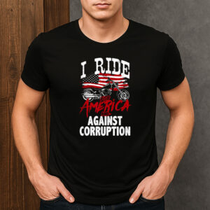 Biker-For-America-Against-Corruption-Protest-Tee