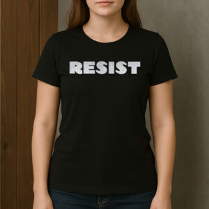 Bold-Resist-Statement-Back-Print-T-Shirt-–-Political-Activism-Tees
