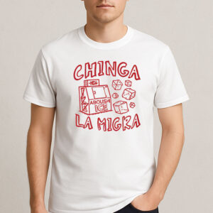 Chinga-La-Migra-Abolish-ICE-Protest-Graphic-T-Shirt