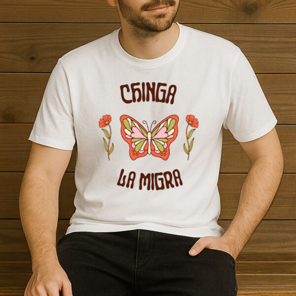 Chinga-La-Migra-Butterfly-Shirt-–-Immigrant-Rights-Tee-US