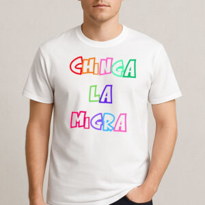 Chinga-La-Migra-Color-Block-Anti-ICE-Immigrant-Rights-T-Shirt