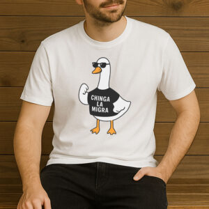 Chinga-La-Migra-Cool-Goose-Tee-–-Funny-Activist-Protest-Shirt-US