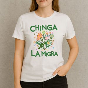Chinga-La-Migra-Floral-Tee-–-Colorful-Flowers-&-Butterfly-Shirts