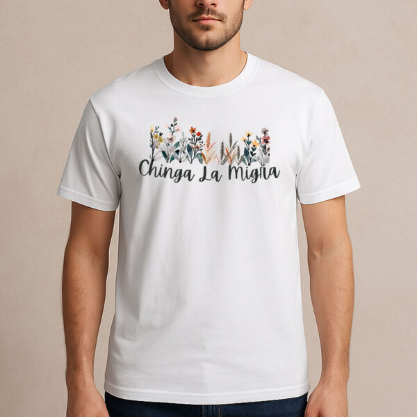Chinga-La-Migra-Floral-Tee-–-Watercolor-Wildflower-Protest-Shirt-USA