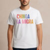 Chinga-La-Migra-Rainbow-Color-Block-Protest-T-Shirt