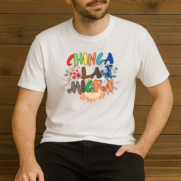 Chinga-La-Migra-Rainbow-Floral-Shirt-–-Anti-Trump-Protest-Tee-US
