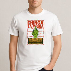 Chinga-La-Migra-Shirt-–-Abolish-ICE-Cactus-Protest-Graphic-Tee-USA