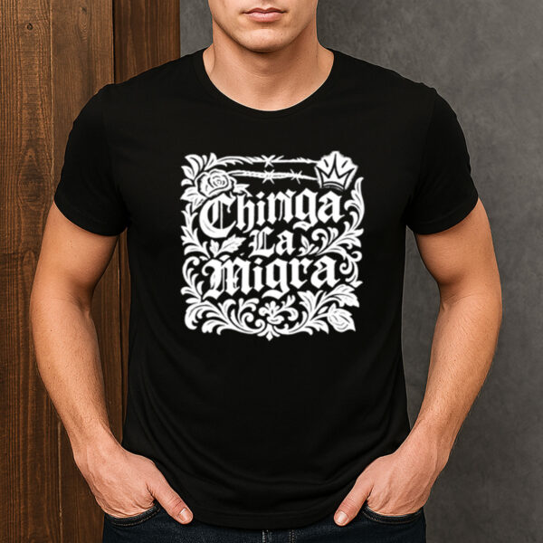 Chinga-La-Migra-Shirt-–-Anti-ICE-Floral-Protest-Tees