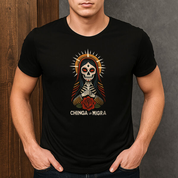 Chinga-La-Migra-Shirt-–-Bold-Protest-Tee-for-Immigrant-Rights-US