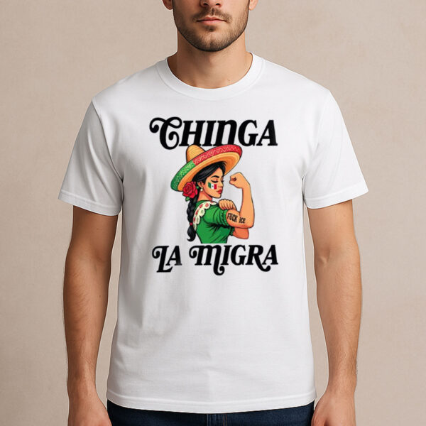 Chinga-La-Migra-Shirt-–-Mexican-Girl-Activist-Protest-Tee