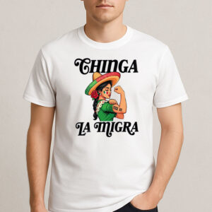 Chinga-La-Migra-Shirt-–-Mexican-Girl-Activist-Protest-Tee-USA