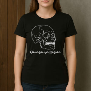 Chinga-La-Migra-Shirt-–-Minimalist-Skull-Immigrant-Rights-Tee-USA