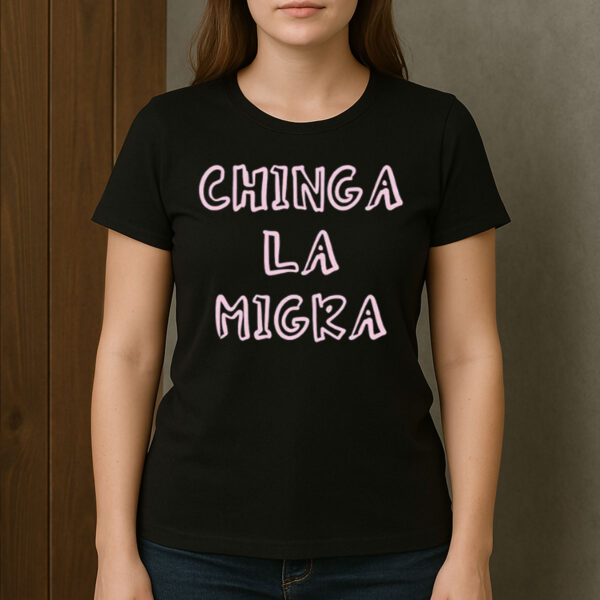 Chinga-La-Migra-Shirt-–-Pink-Outline-Immigrant-Rights-Tee