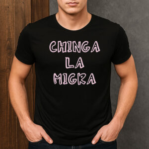 Chinga-La-Migra-Shirt-–-Pink-Outline-Immigrant-Rights-Tee-US